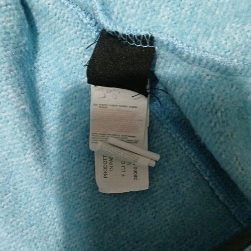 CMP fleece women's jacket used, blue, size S