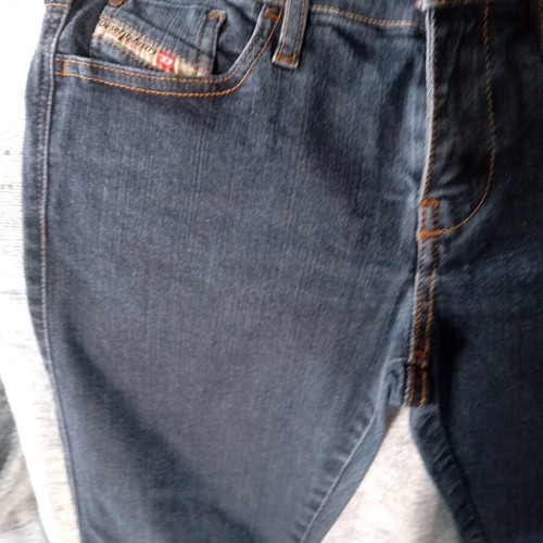 Diesel straight-leg jeans like new, size M 38 10, blue
