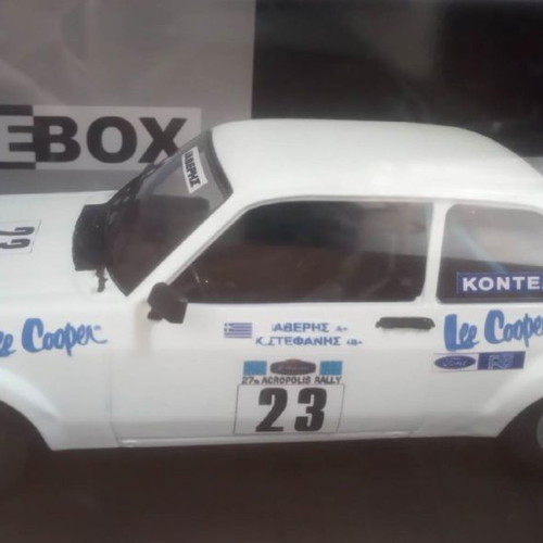Ford Escort RS 27ο Rally Acropolis Ιαβέρης-Στεφανής 1/24 νέο