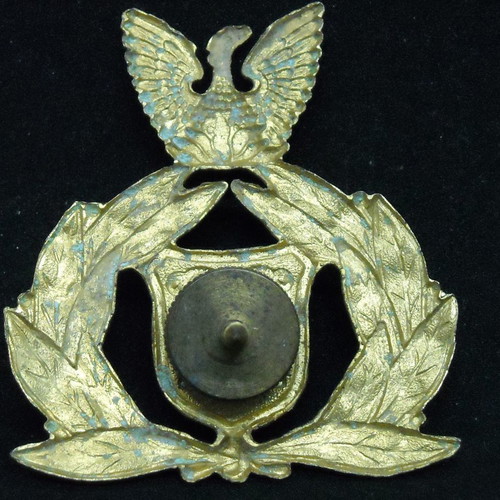 Greek Coast Guard Officer Cap Badge used, 1967-73 era