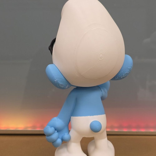 Smurf Spirtoulis 24 cm like new, PLA 3D material