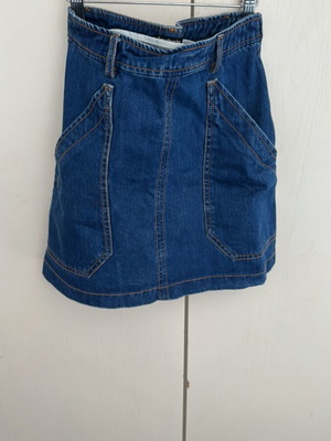 Stradivarius denim skirt used, size M 38 10