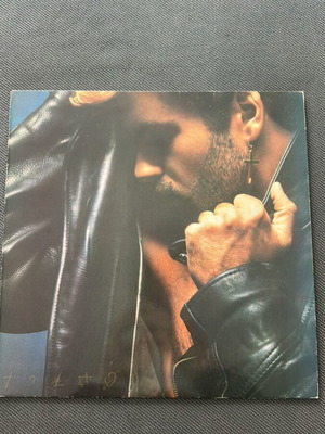 George Michael Faith LP used, Greek edition with 2 inserts