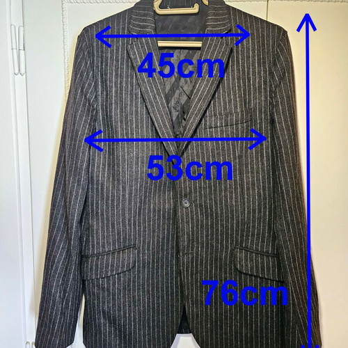 D&G Dolce & Gabbana men's striped jacket size M like new