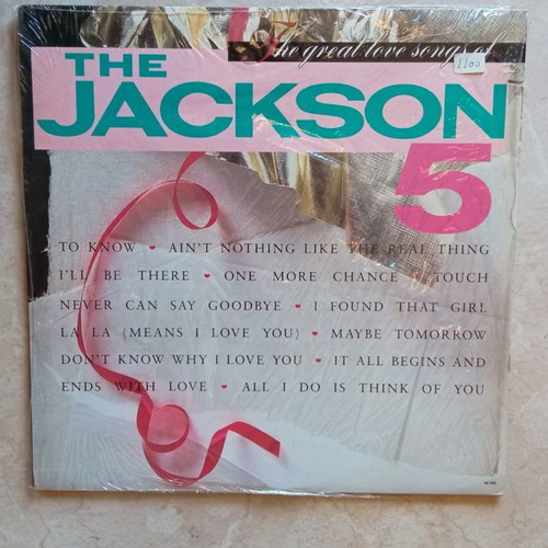 The Jackson 5 LP like new, Made in Canada 1984