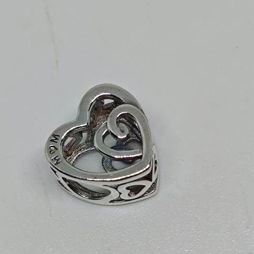 Silver Charm Heart I Love You Forever like new