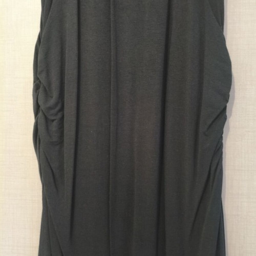 Maxi black summer dress Reina Clothes like new, stretchy mako fabric
