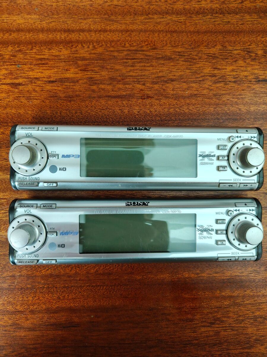 Sony Player CDX-MP70 faceplate like new,… - € 90,00 - Vendora.cy