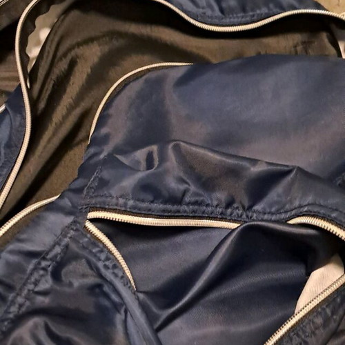 Champion backpack used blue-black with 2 compartments
