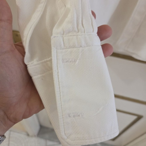 ZARA MAN Premium white dress shirt XL with cufflinks, Italian fabric