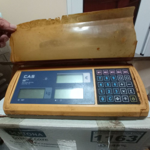 Cas ER-PLUS scale used without column 15/30 kg