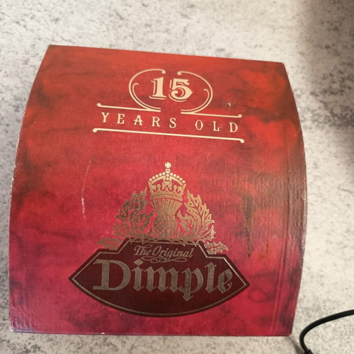 Dimple 15 Years Old vintage collectible case