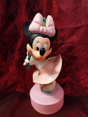 Minnie Disney vintage figure used, 19 cm, with small scratches