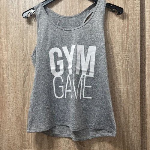 A.A Underwear Gym Game Tank Top like new, size S, white and grey