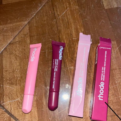 Rhode lip tints new, Ribbon and Raspberry jelly