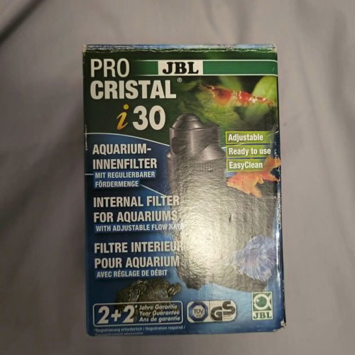 Pro JBL Cristal i30 Internal Filter for Aquariums up to 40L new