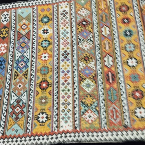 Unique handmade counted embroidery like new