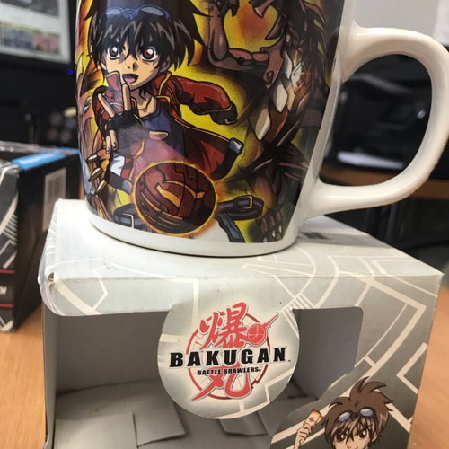 OFFER: 2 Bakugan & Battle Brawlers Double-Sided Mugs!! CARTOON NETWORK