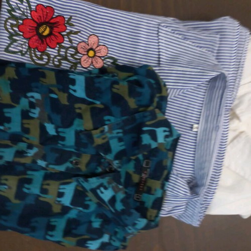 Women's shirts used, pack of 4, size M