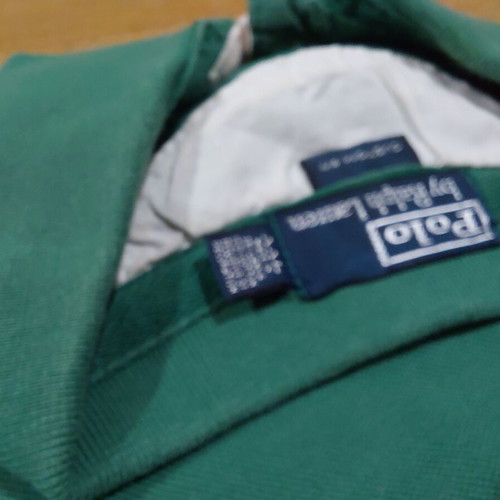 Polo Ralph Lauren Vintage Shirt Country Club 1921 - 1927 size 2XL used, green and yellow