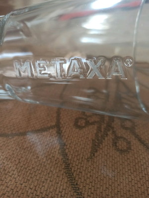 Metaxa glass used