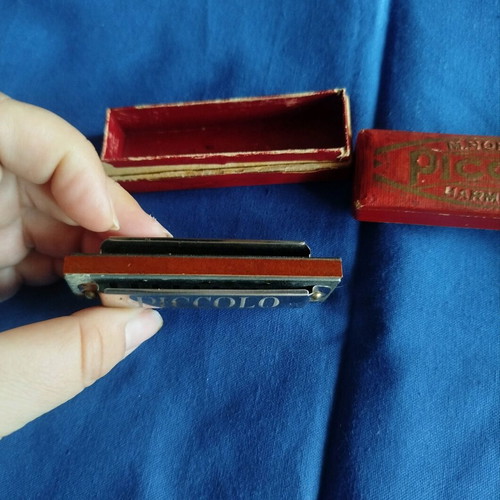 Vintage Piccolo Harmonica by M. Hohner used 1937