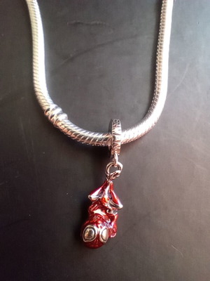 Pandora Spiderman Charm like new, silver