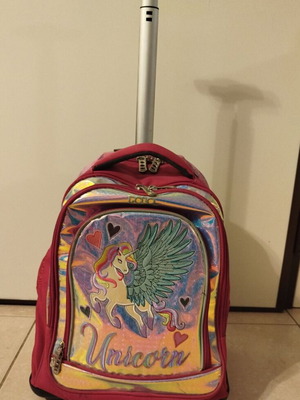 Polo school bag like new, trolley 35x20x40 cm
