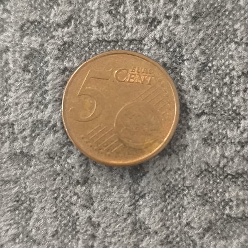 5 Eurocents Cyprus 2011 used coin