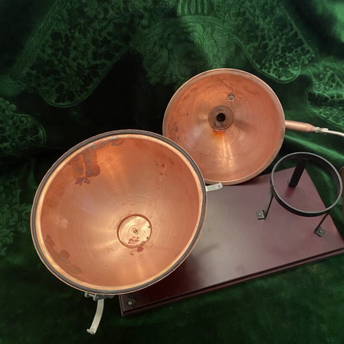 Distiller used, small experimental copper with iron bases