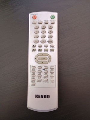 Kendo remote control used, condition good