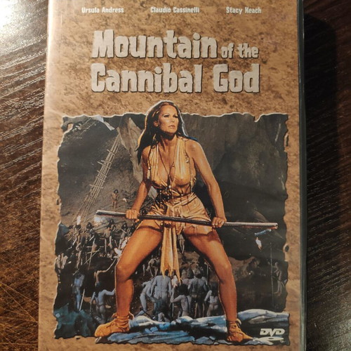 DVD Mountain of the Cannibal God μεταχειρισμένο, περιπέτεια θρίλερ χωρίς υπότιτλους
