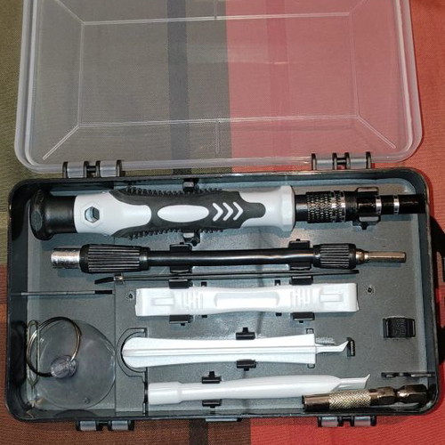 Mobile phone-watch screwdriver kit used, 115 pcs