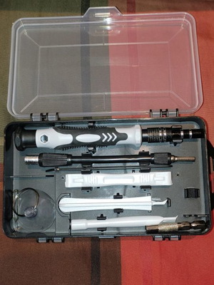 Mobile phone-watch screwdriver kit used, 115 pcs