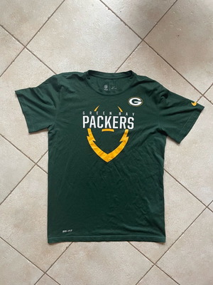 Nike Green Bay Packers Dri-Fit T-shirt used, size S