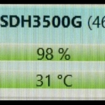 Sandisk Ultra 3D 500GB SSD 2.5" used