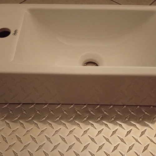 Huida Bathroom Sink Square Porcelain White New