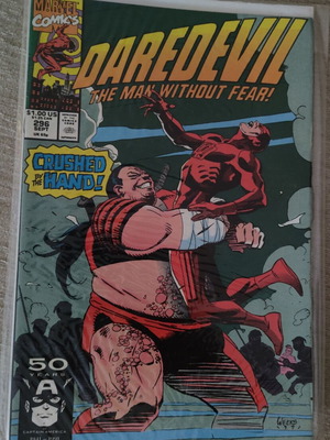 Daredevil #296 Marvel comic 1991