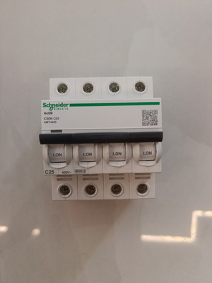 IC60N 4P 25A C Miniature Circuit Breaker new