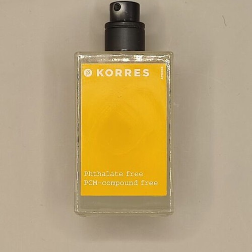Korres White Tea Bergamot Freesia Eau de Toilette 50ml used