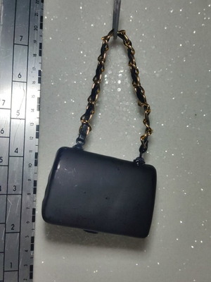 Glass hanging ornament bag decoration