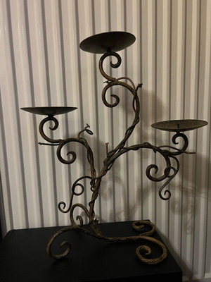 Vintage candlestick used