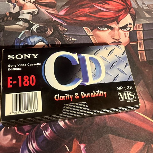 Sony VHS cleaning cassette used