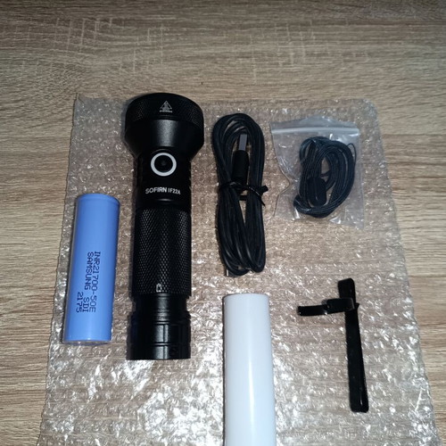 Sofirn IF22A Luminus SFT40 TIR LED flashlight new with USB-C charging