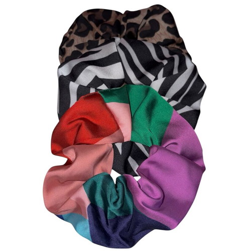 Scrunchies set of 2 handmade normal size new