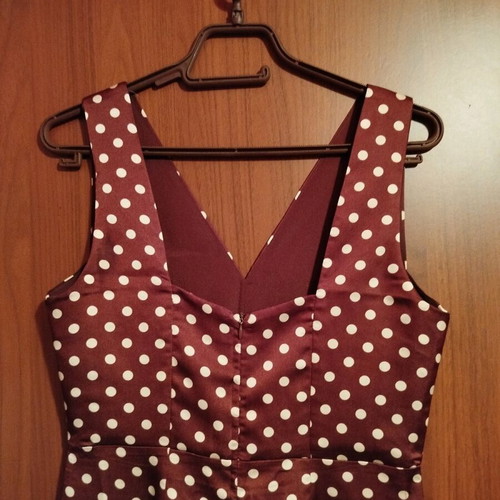 Mango jumpsuit S brown like new