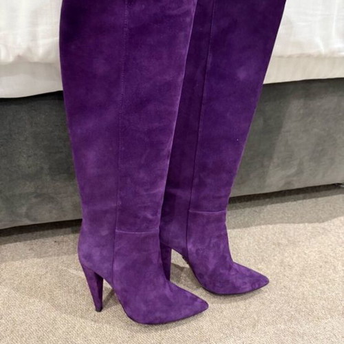 Pinko Boots New Purple Size 38