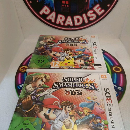 Super SmashBros double pack for Nintendo 3DS used