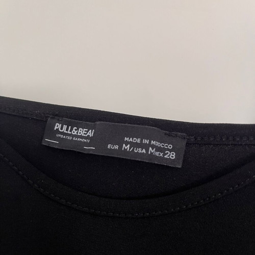 Party top new, black, size M Pull & Bear