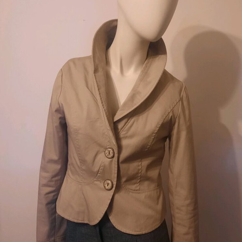 Women's blazer beige like new, size S
